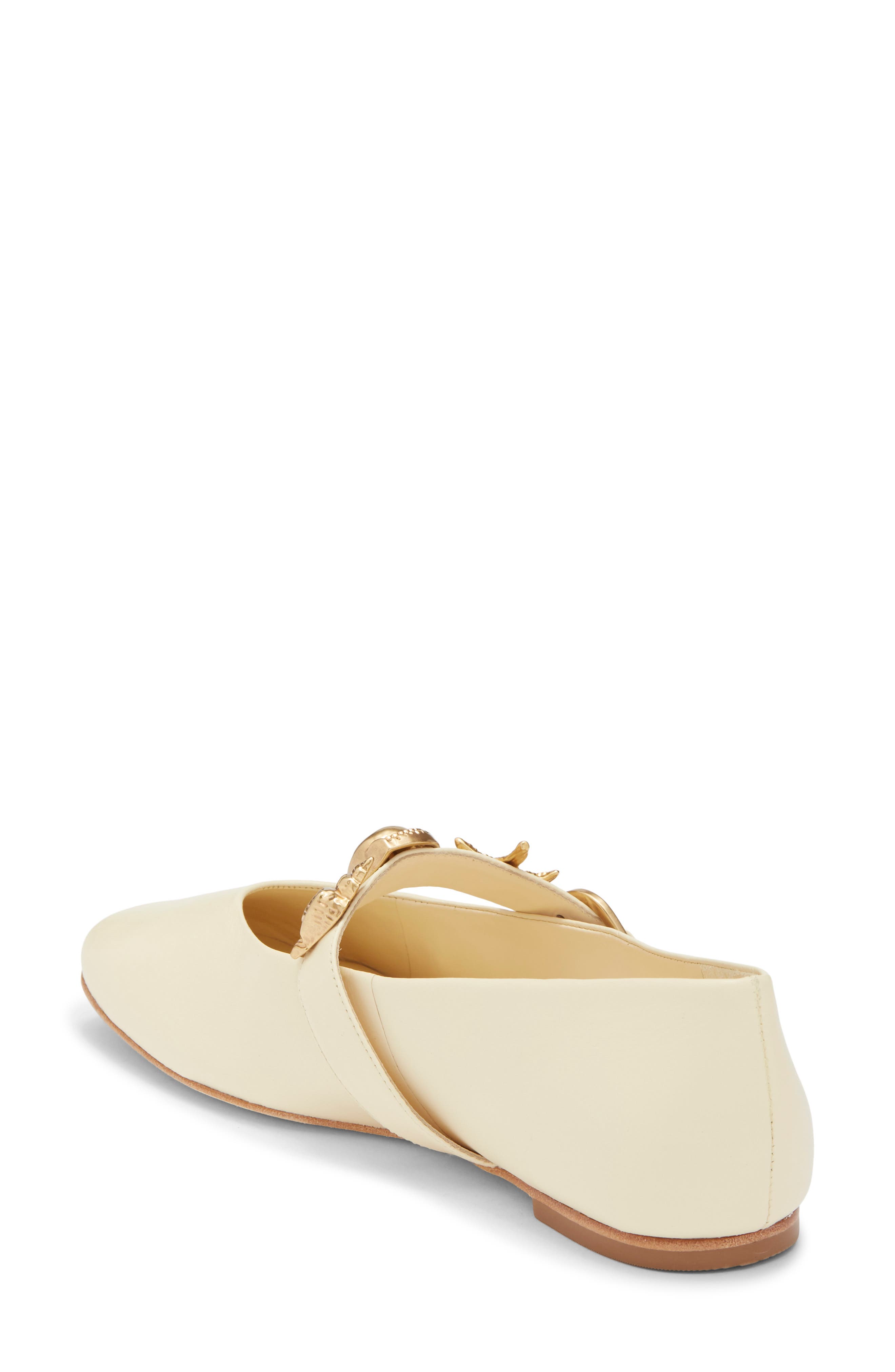 Bethany Ballet Flat, Alternate, color, CREAM PUFF SHELLS