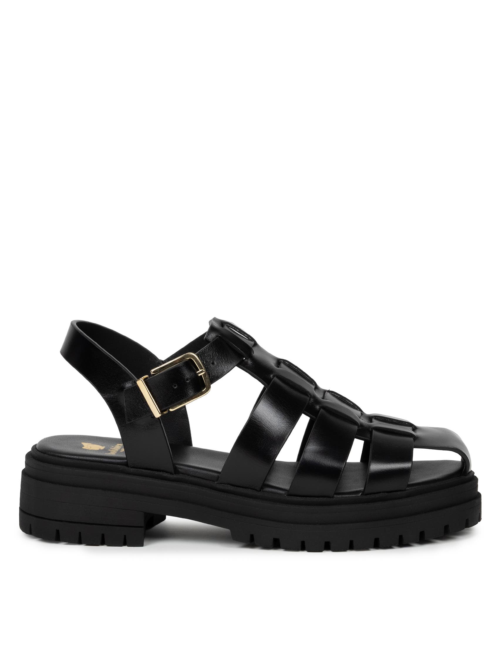 Billy Flat Sandals, Main, color, Absolute Black