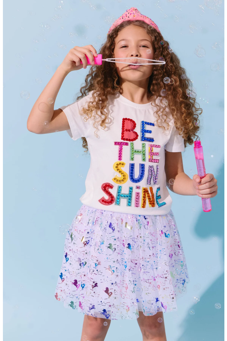 Be The Sunshine T-shirt, Alternate, color, White