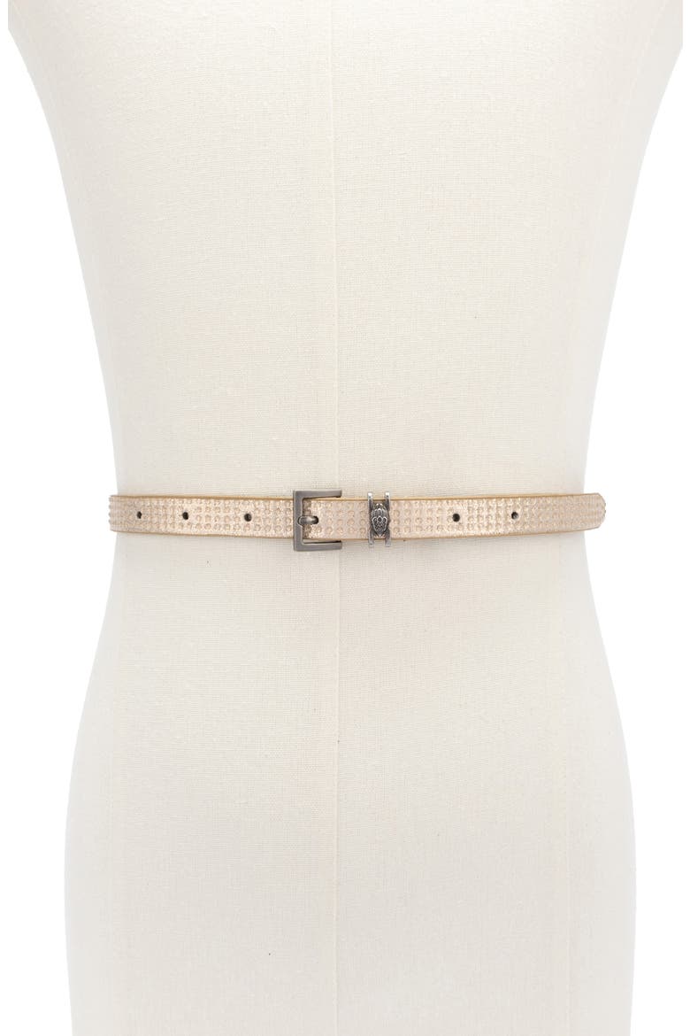 Crystal Embellished Belt, Main, color, GOLD