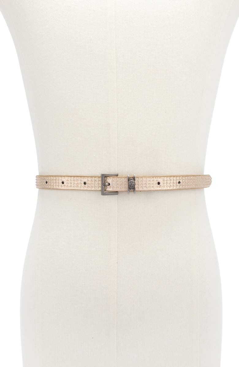 Kurt Geiger London Crystal Embellished Belt, Main, color,