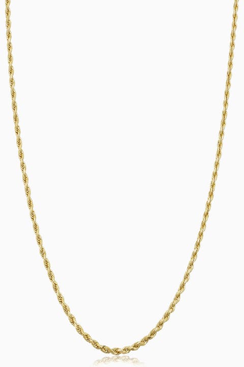 Men's Titan Rope Chain in 14K Gold