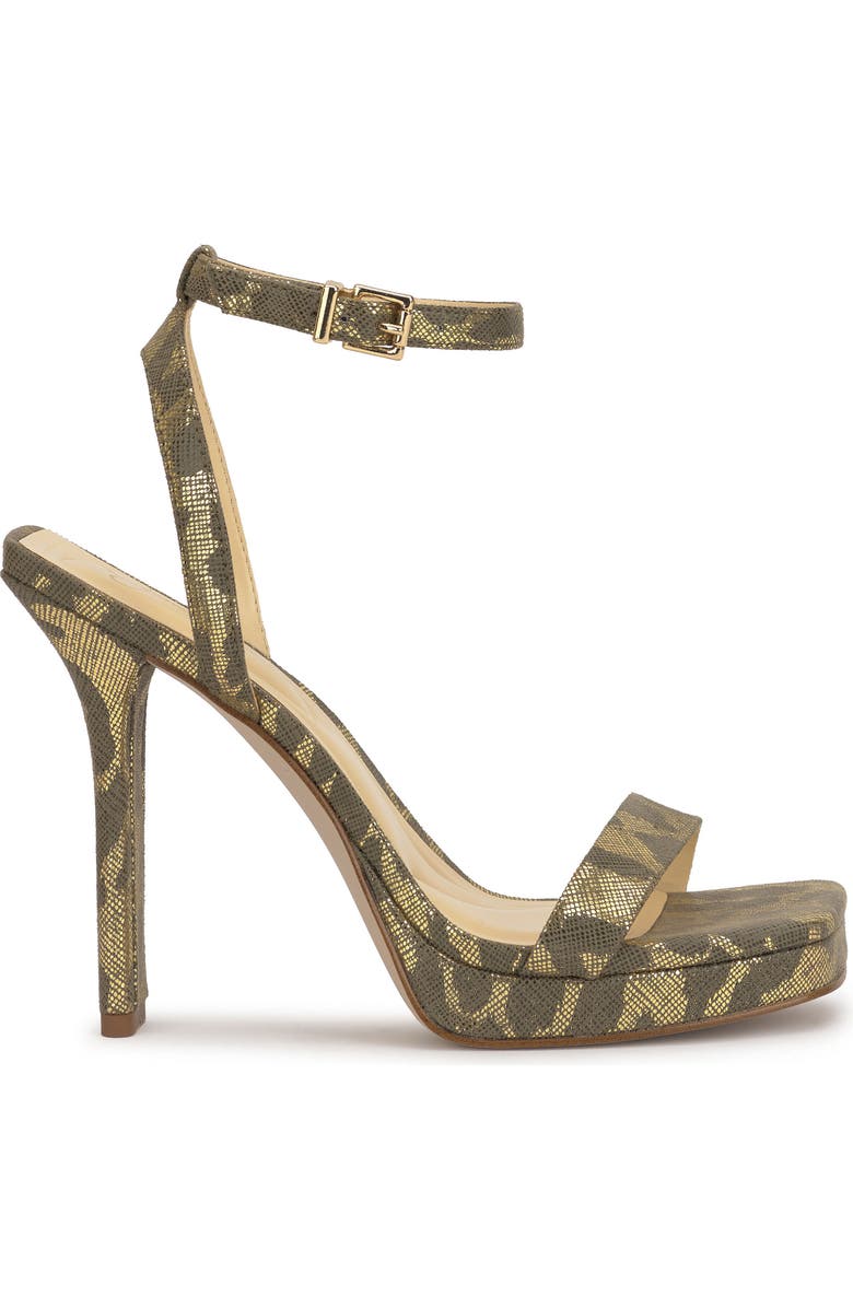 Jessica Simpson Adonia Ankle Strap Platform Sandal, Alternate, color, Golden 10