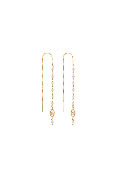Karma And Luck Flowing Frequency In Gold/light Blue