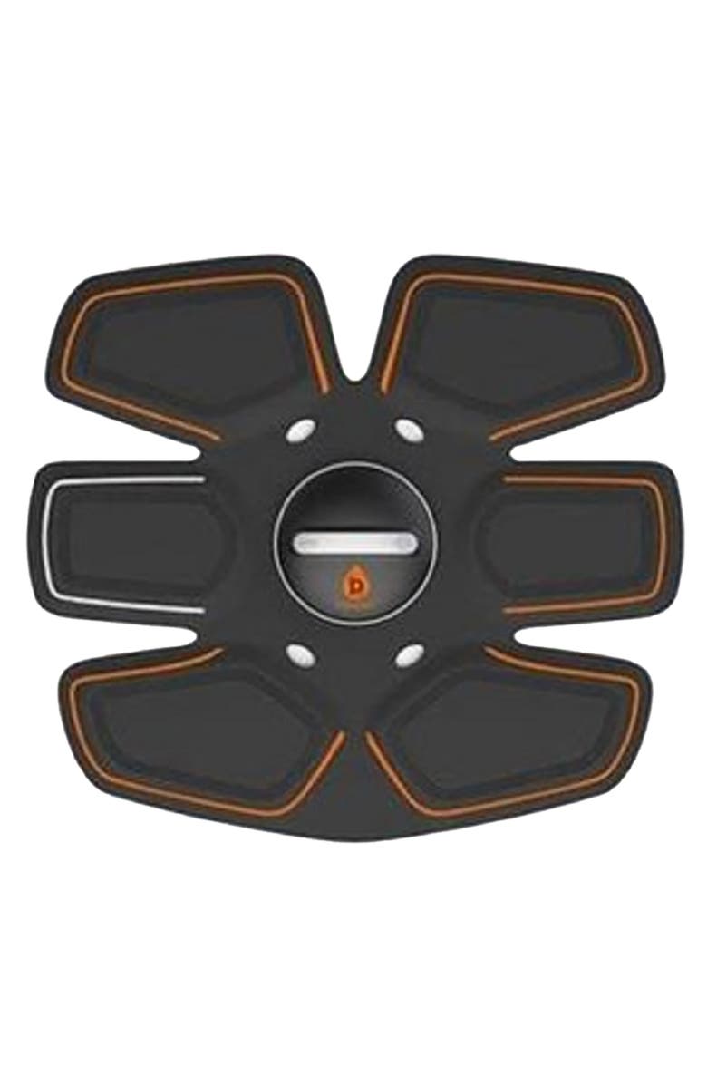 PURSONIC Abdominal Muscle Toner Massager, Alternate, color, Black