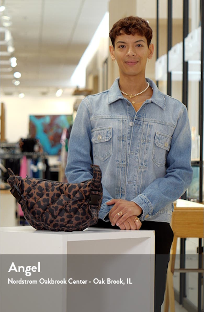 Slouchy Quilted Crossbody Bag, sales video thumbnail