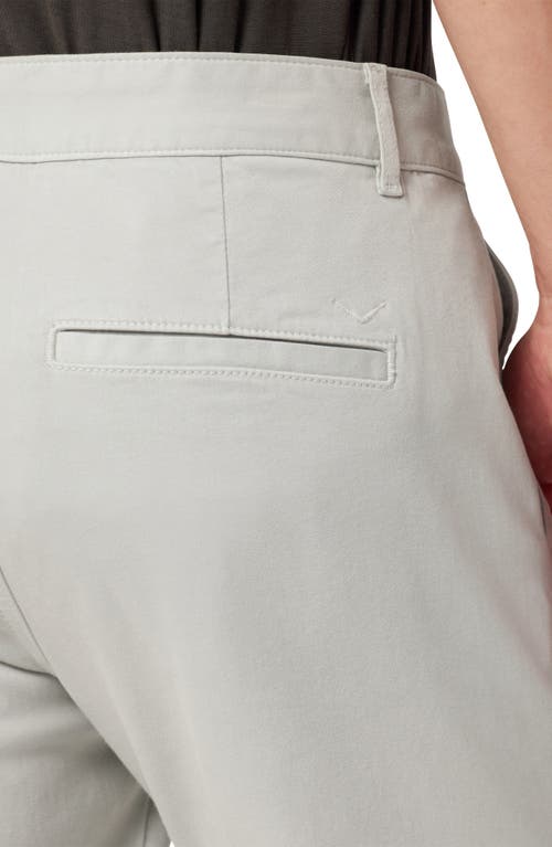 Hudson Jeans Slim Straight Leg Chinos In Gray