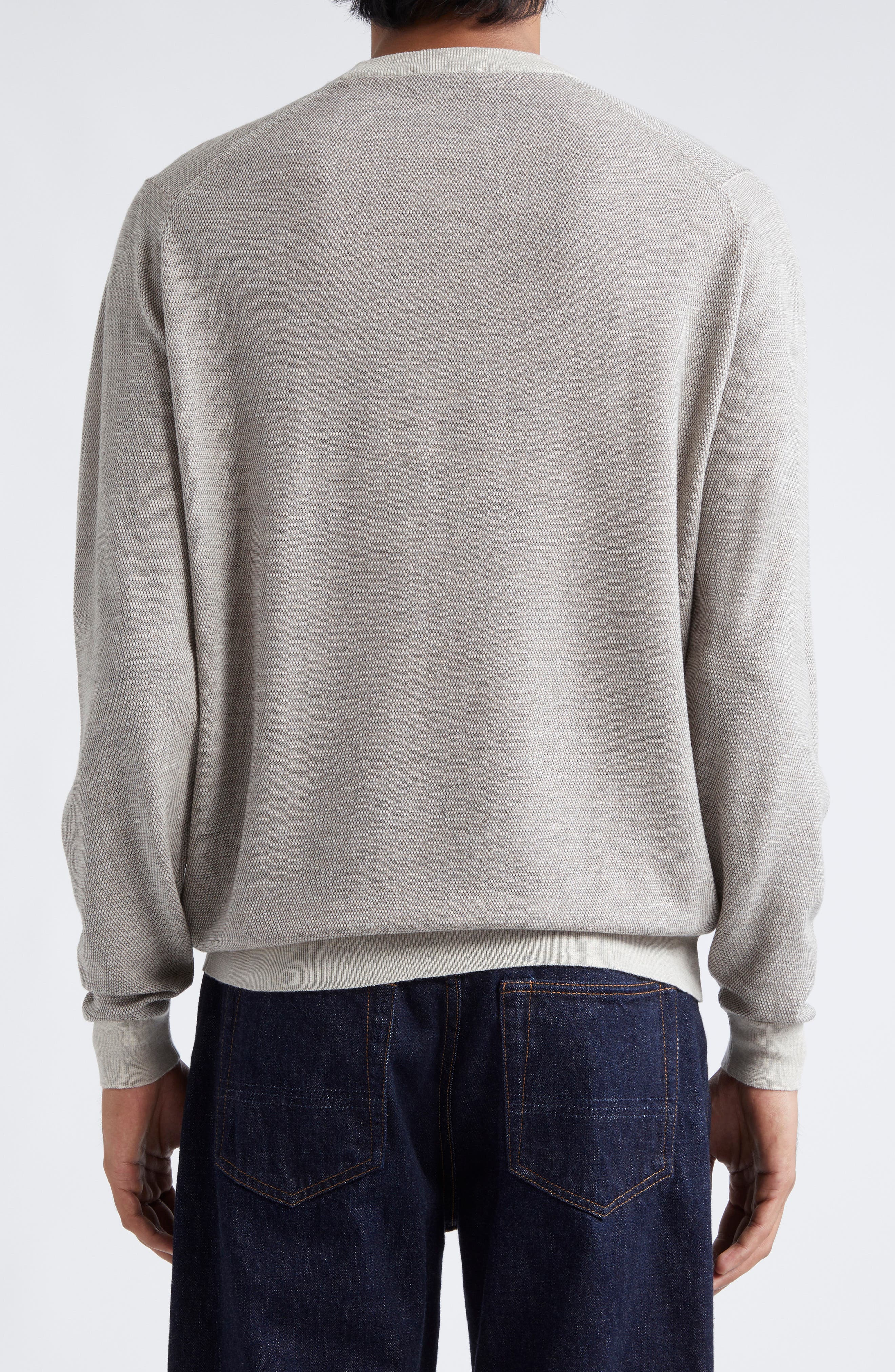 John Smedley Singular Merino Wool Crewneck Sweater (Men) | Nordstrom