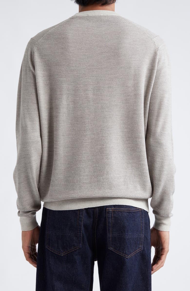 John Smedley Singular Merino Wool Crewneck Sweater, Alternate, color,