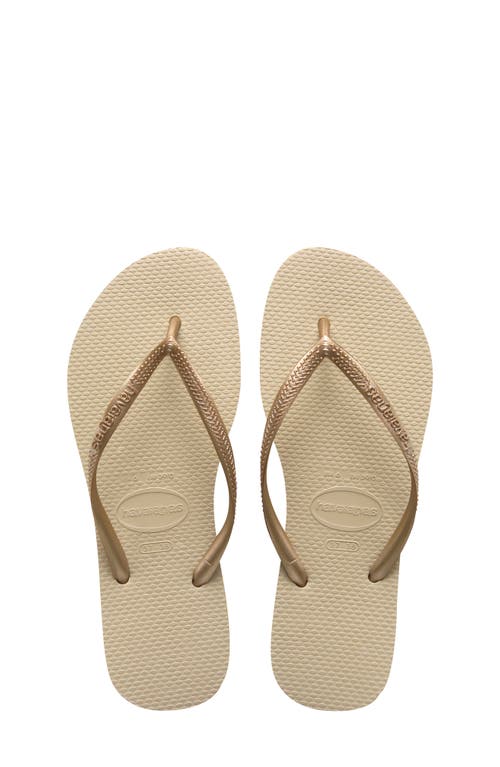 Havaianas Slim Flip Flop In Gray