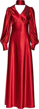 Vasiliki Morgan Silky Bias Cut Dress