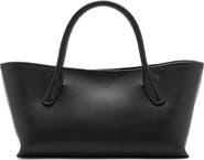 MANGO Starring Hailey Bieber Leather Tote