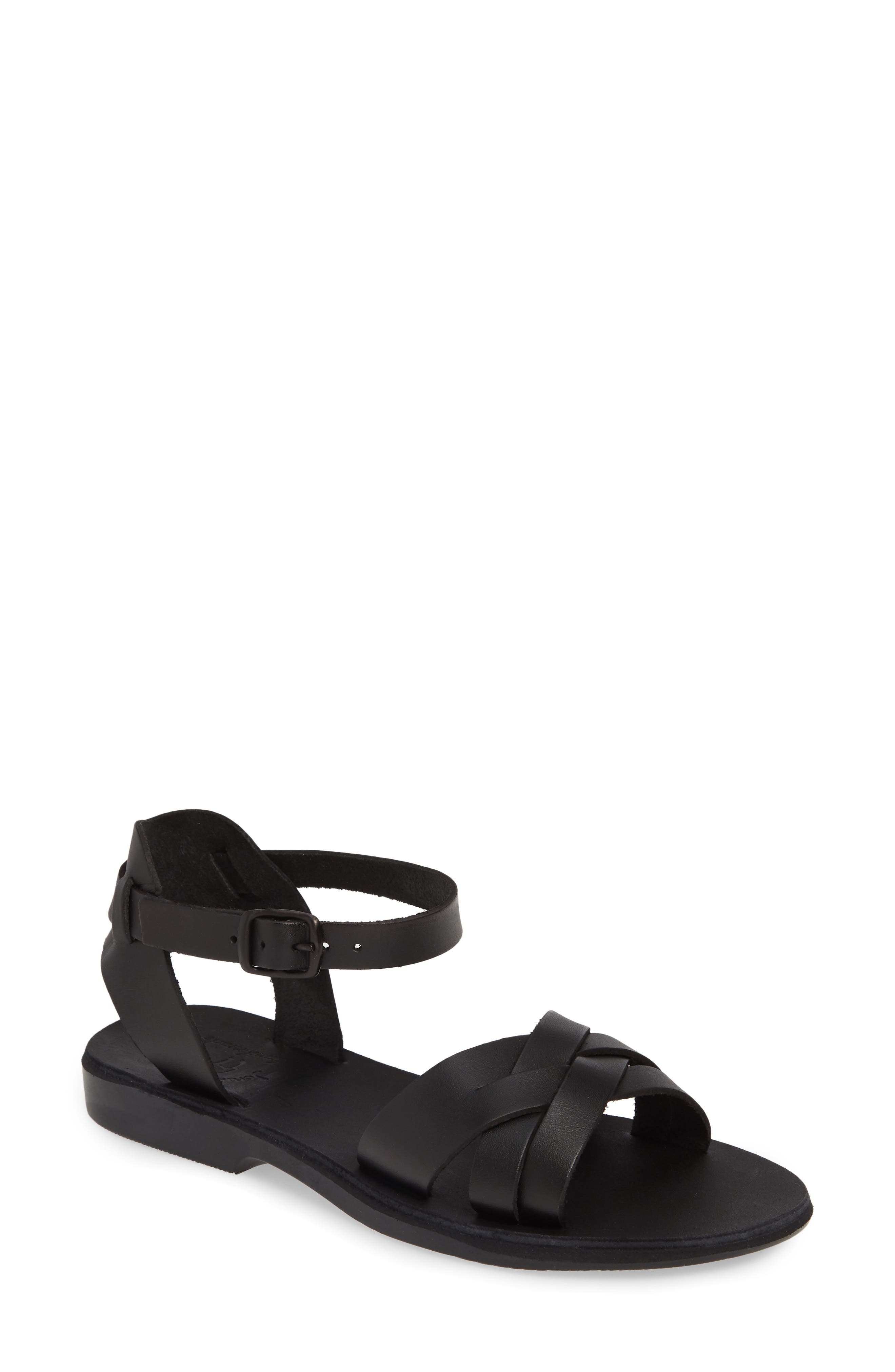 Jerusalem Sandals Chloe Ankle Strap Sandal, Main, color, 