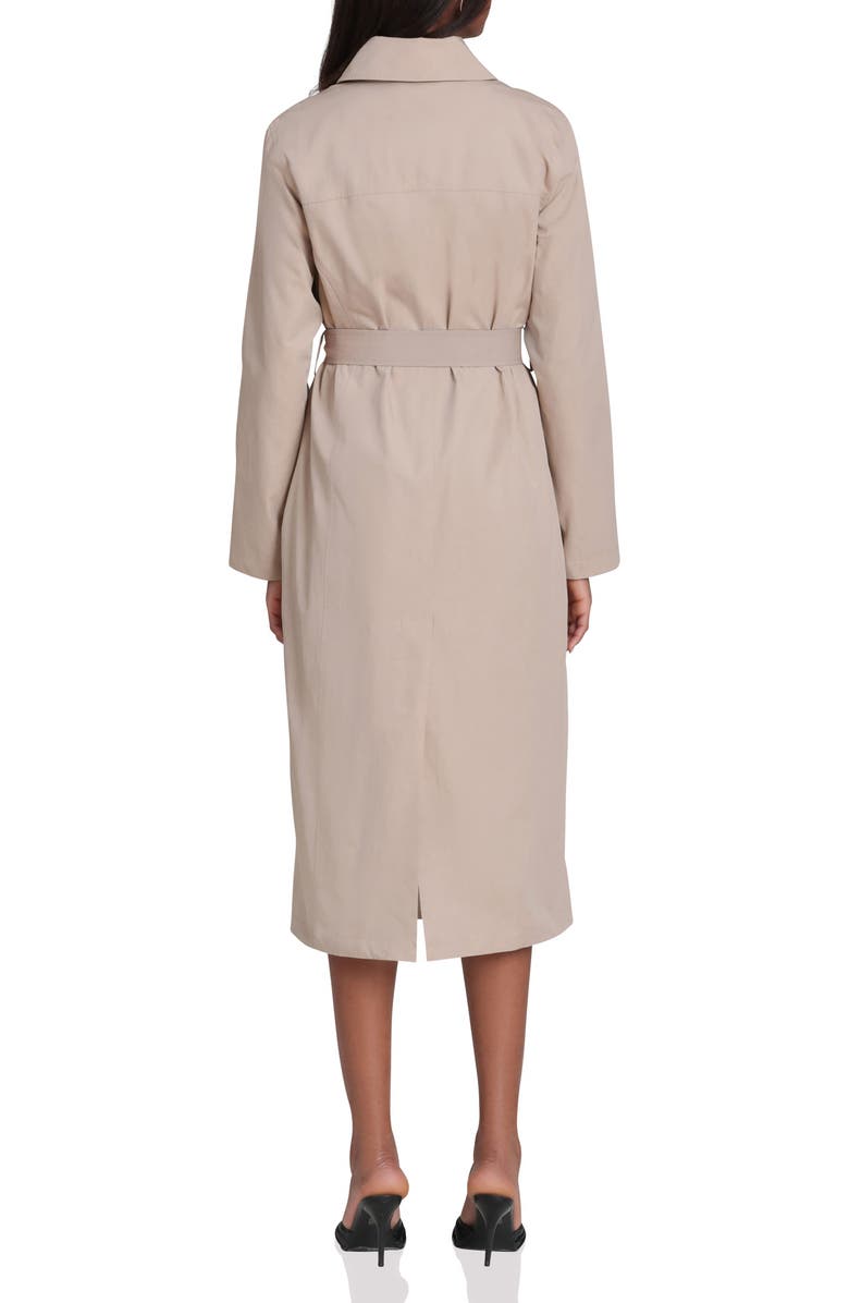 Avec Les Filles Relaxed Cotton Blend Trench Coat, Alternate, color,
