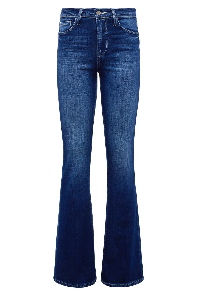 Bell High Waist Flare Jeans, Alternate, color, FRISCO