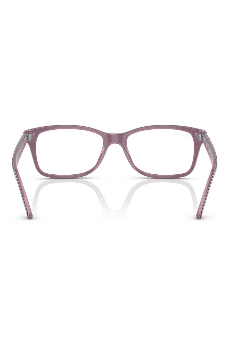 RX5428 50mm Square Optical Glasses, Alternate, color, BROWN