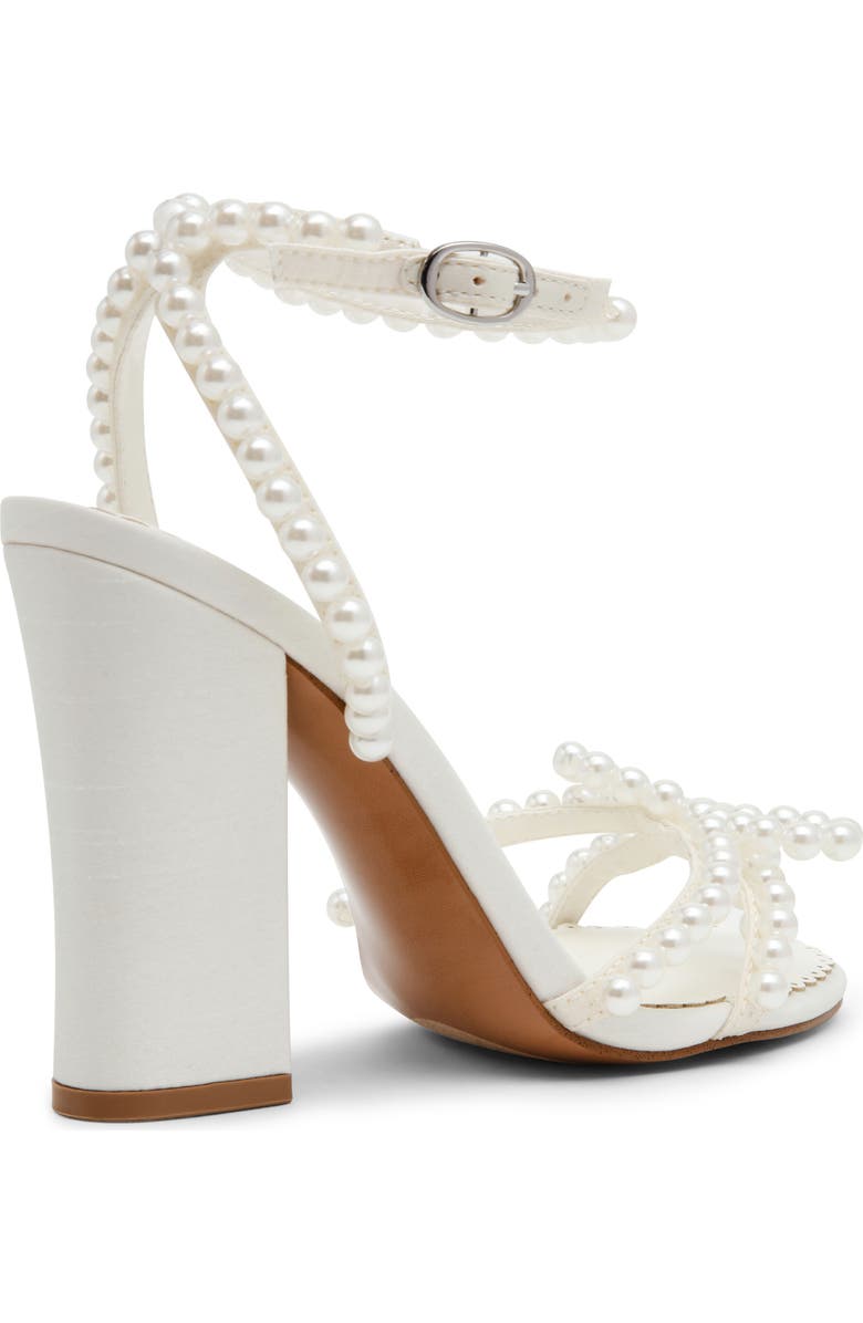 Steve Madden Hara Ankle Strap Sandal, Alternate, color, Ivory Pearl