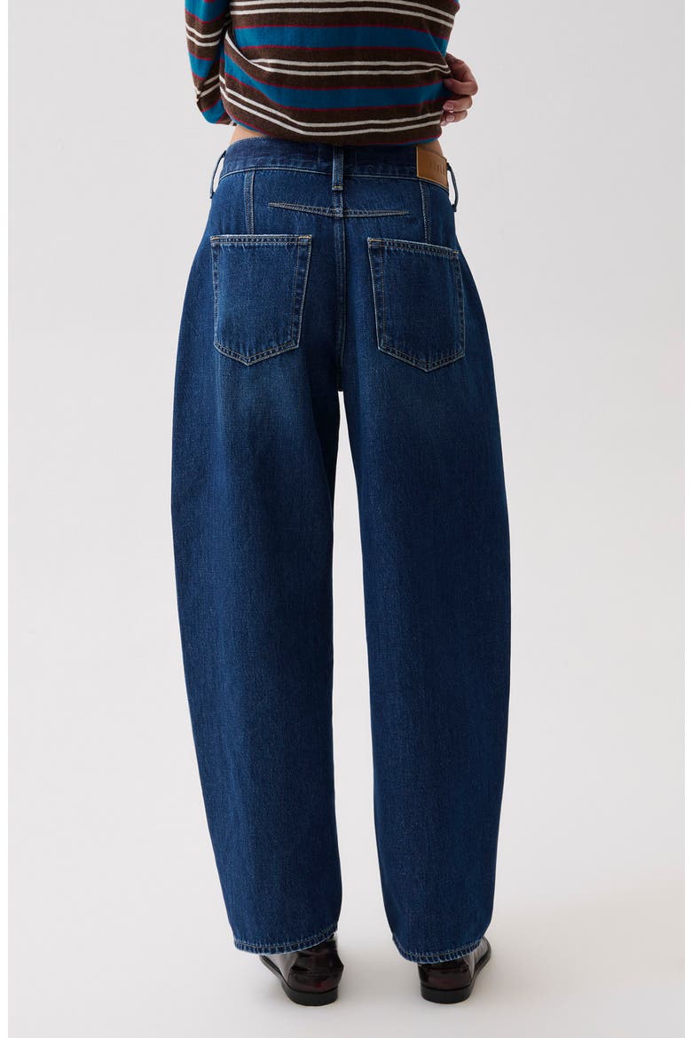 Sacha High Waist Wide Leg Jeans, Alternate, color, NILE