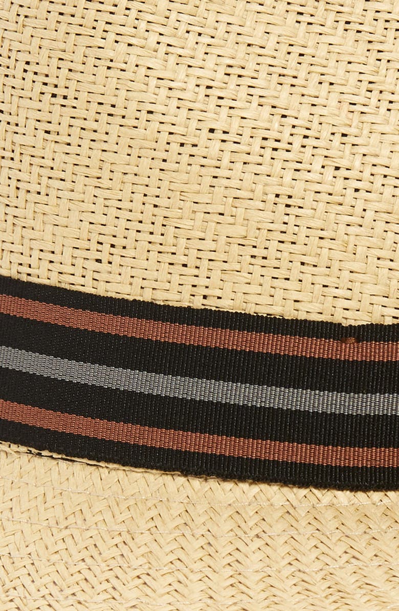 Goorin Bros. Tom Killian Straw Trilby, Alternate, color, Stone