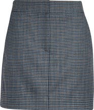 Veronica Beard Ford Houndstooth Wool Skirt