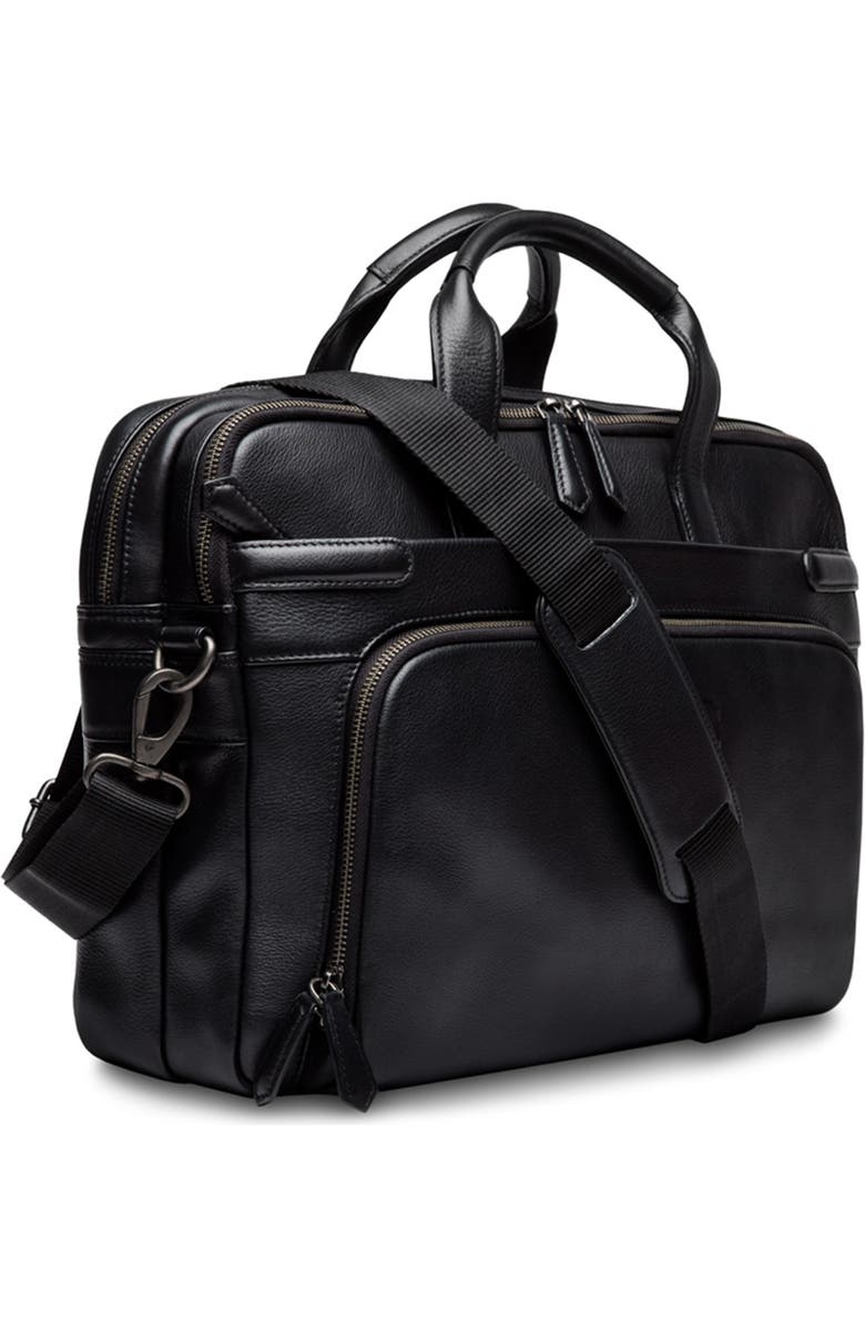 Bosca Double Zip Leather Laptop Brief, Alternate, color,