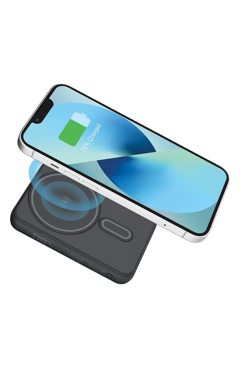 MERKURY Magnetic Power Bank, Alternate, color, Black