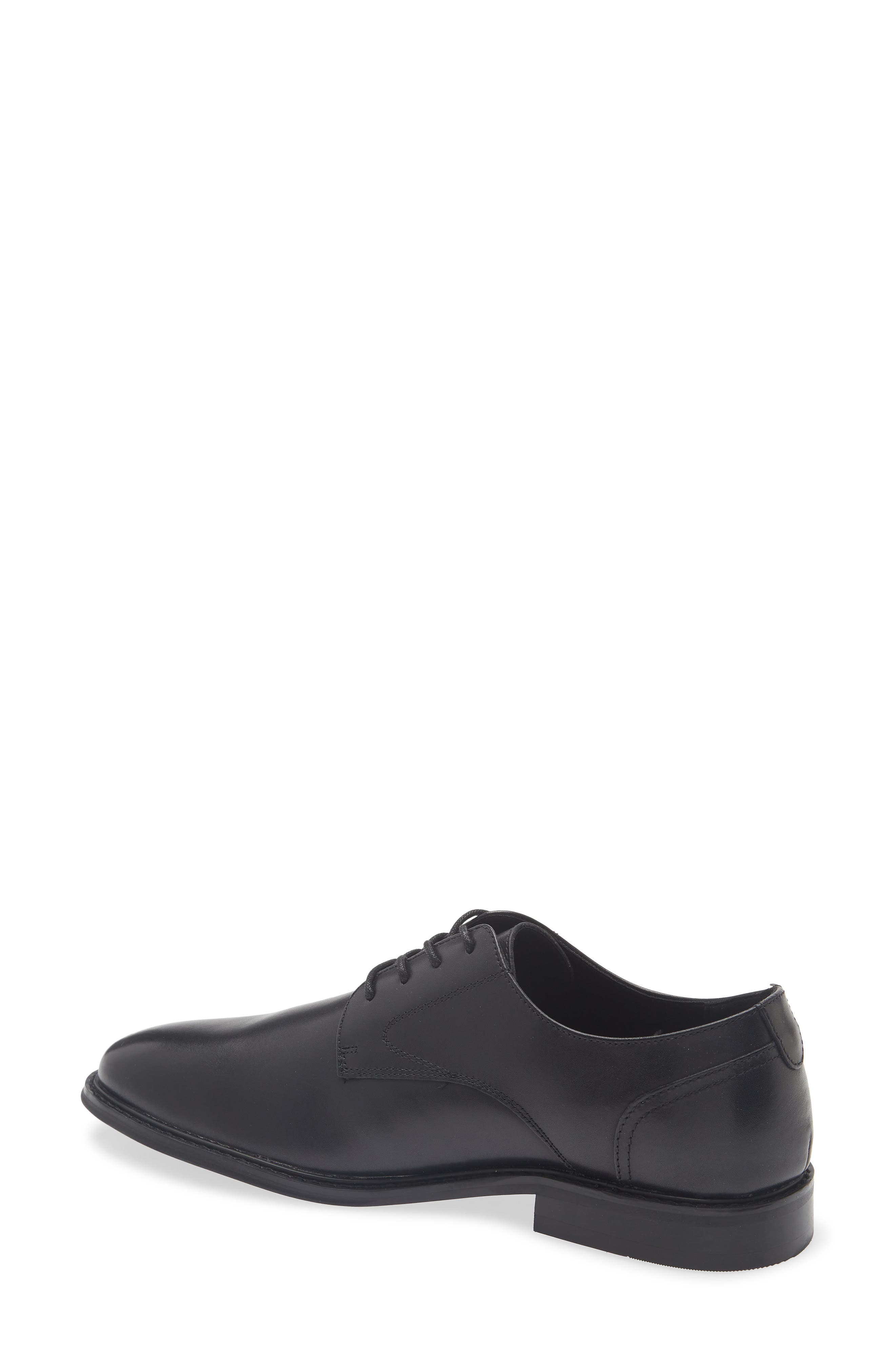 Sam Plain Toe Derby, Alternate, color, BLACK