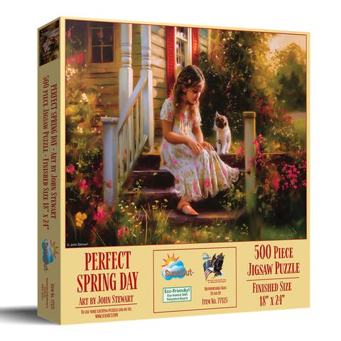 Perfect Spring Day 500 piece Jigsaw Puzzle for Adults