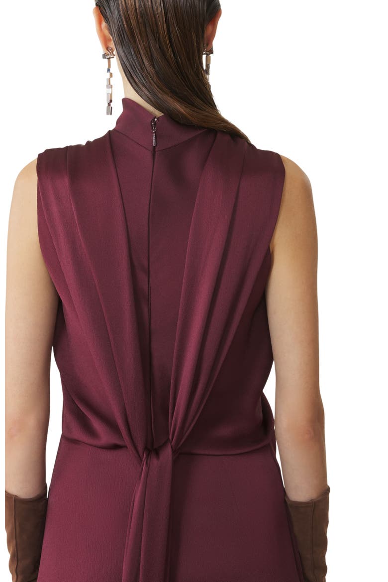 Long Jumpsuit In Satin, Alternate, color, Bacchus