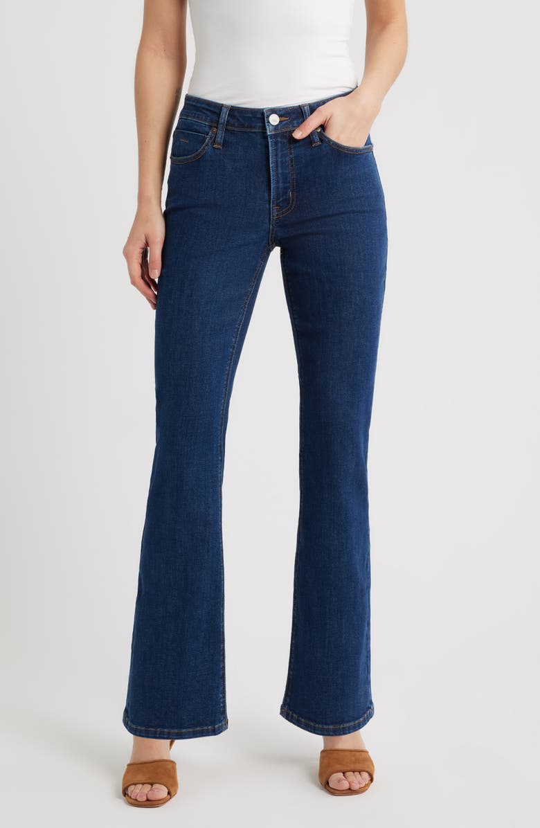 CITY BLUES Chelsea Bootcut Jeans, Main, color, Dark Indigo