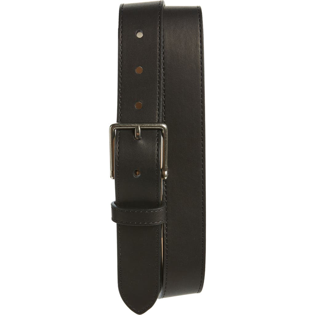 Shinola Leather Belt in Black  product