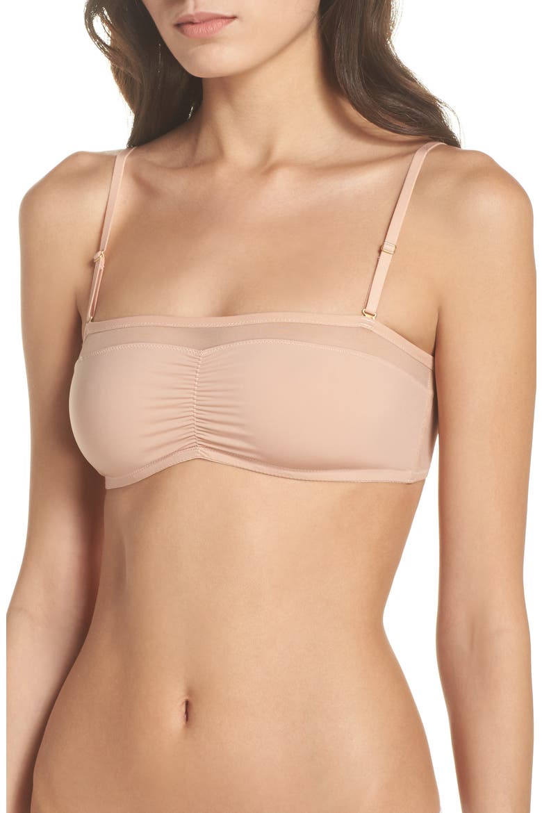 Edie Bandeau Bralette, Alternate, color, LIGHT STONE