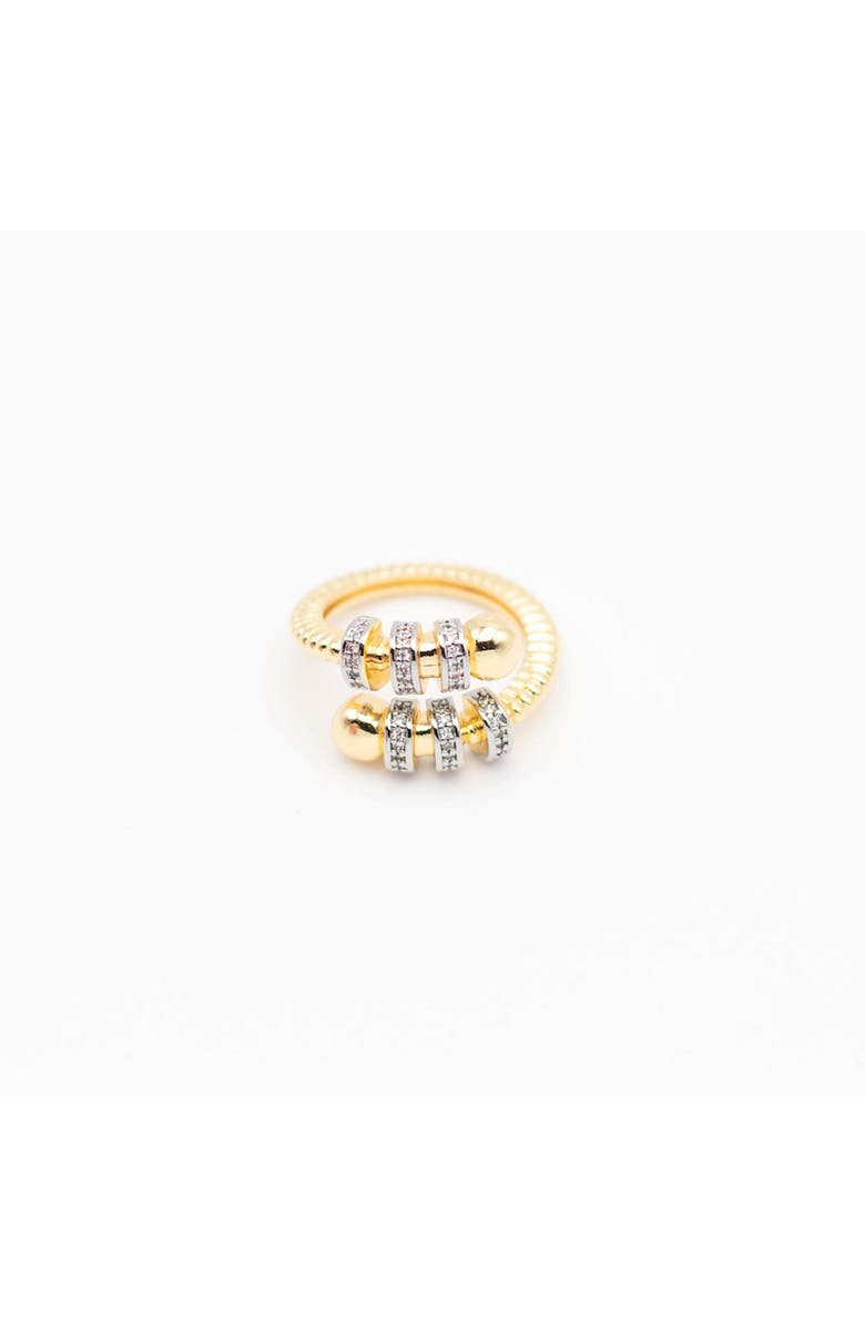 Ivy & Pearl Co. Seraphine Wrap Ring, Main, color, Gold