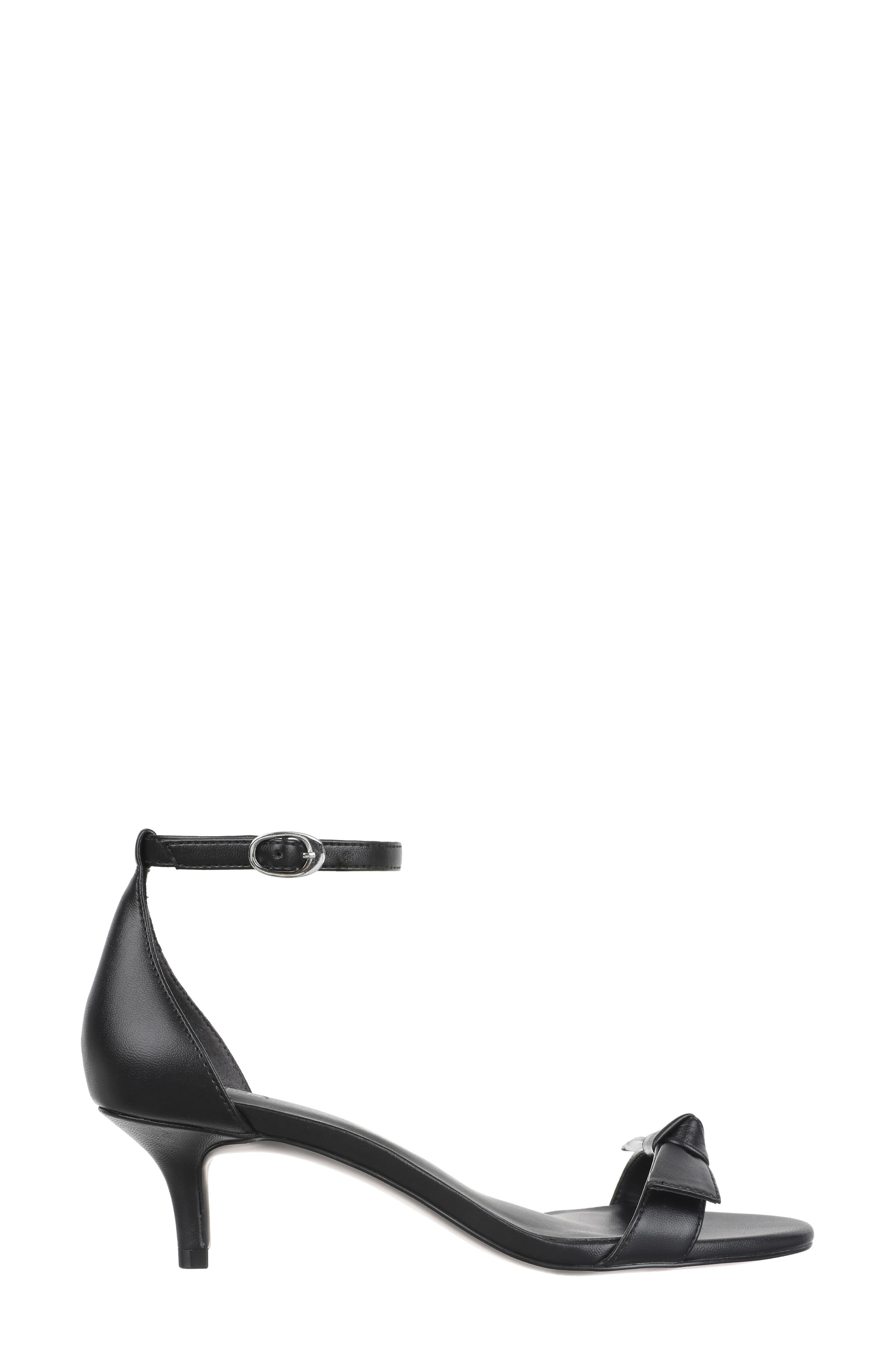NORDSTROM RACK Teagan Ankle Strap Sandal, Alternate, color, Black