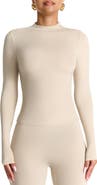 Naked Wardrobe Mock Neck Top