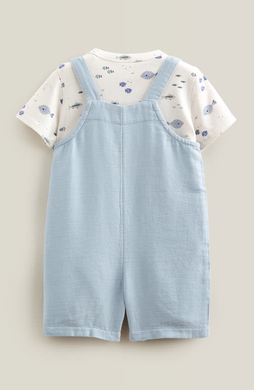 Nordstrom Cotton Bodysuit & Shortalls Set