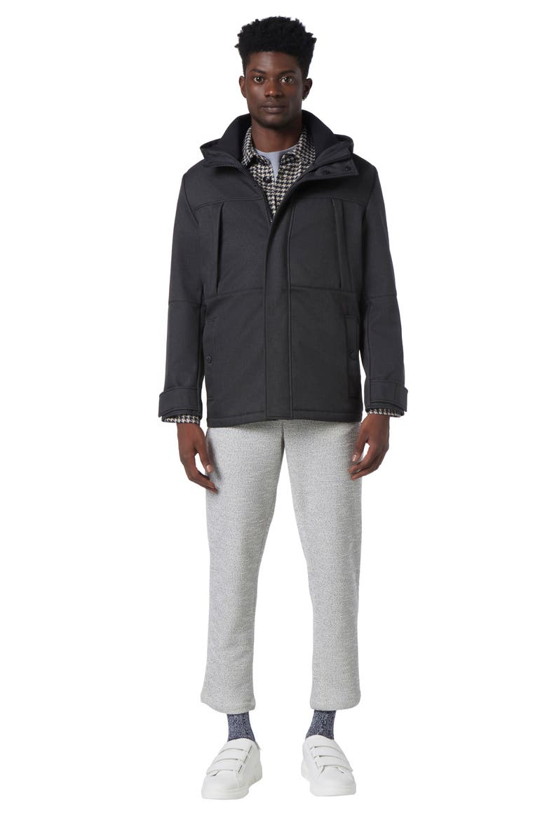 Tompkins Parka Jacket, Alternate, color, BLACK