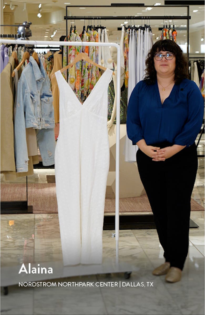 Broderie Maxi Dress, sales video thumbnail