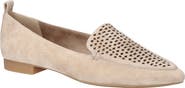 Bella Vita Alessi Perforated Pointed Toe Flat