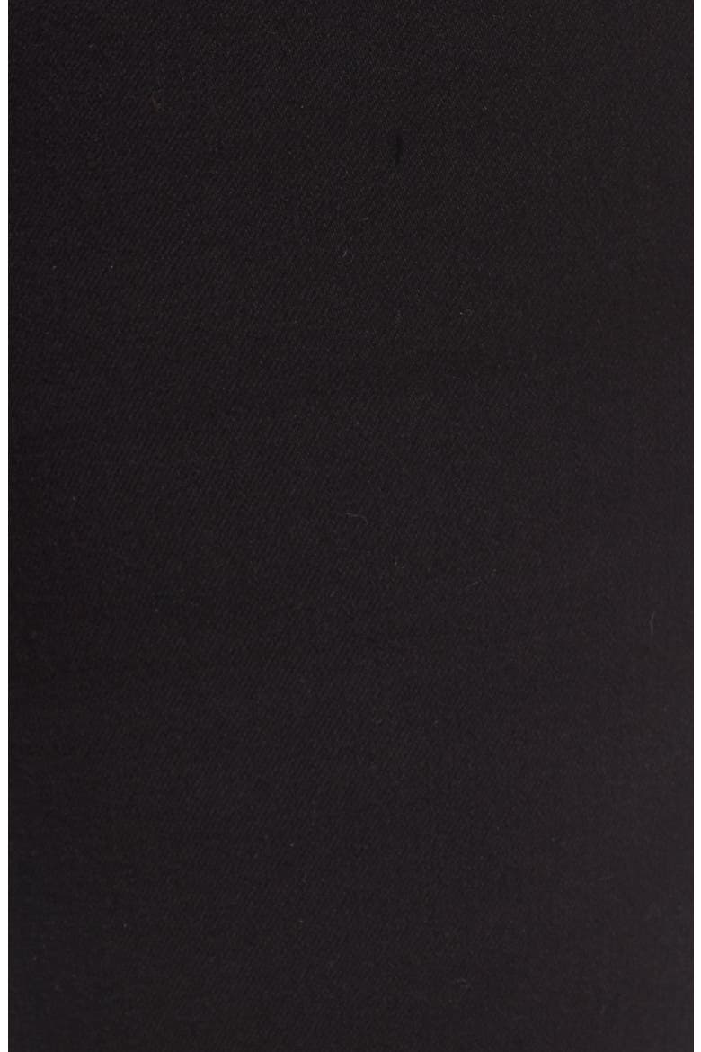 Good Straight High Waist Tulip Hem Jeans, Alternate, color, BLACK 001