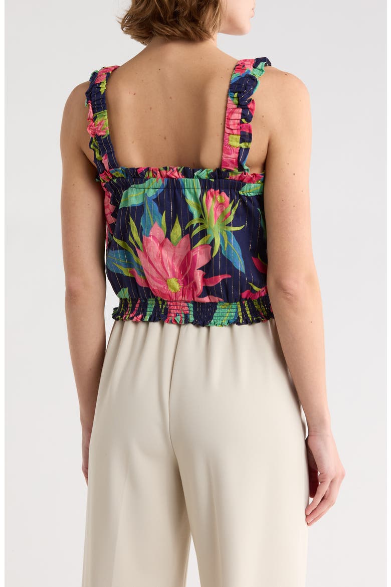 Kitri Bloom Top, Alternate, color, NAVY