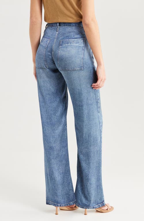 Rag & Bone Womens Miramar Logan Carpenter Printed Woven Trousers Avalon