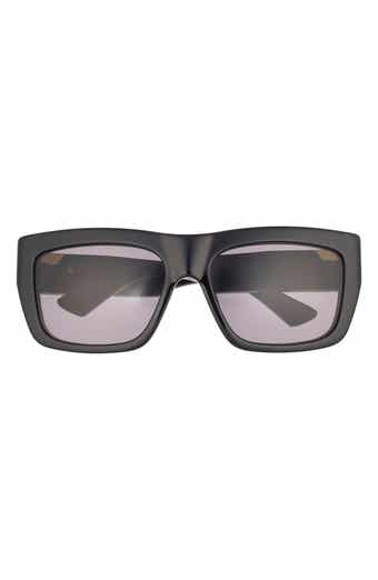 Bottega Veneta 57mm Square Sunglasses