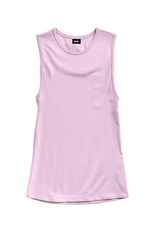 Dalix Womens Salty Muscle Tank In Purple