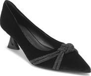 Aerosoles Jacey Crystal Embellished Satin Pump