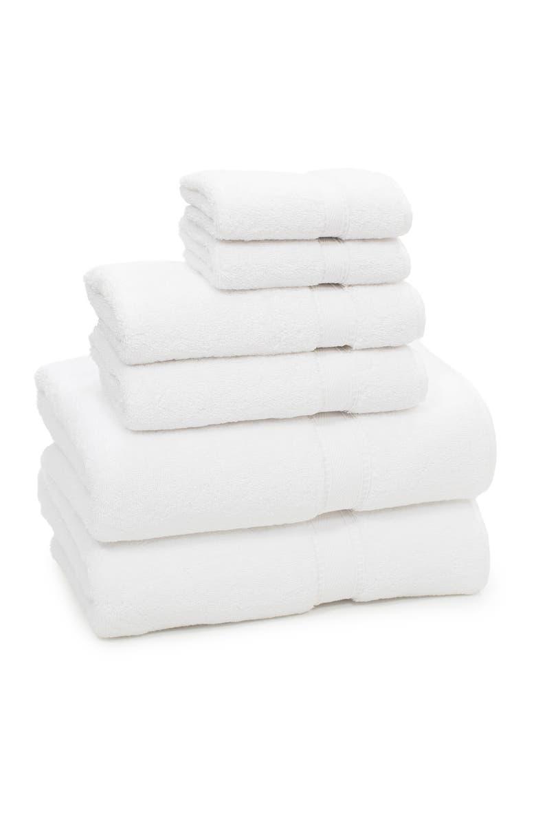 Linum Home Textiles Sinemis Terry 6-Piece Towel Set - White, Alternate, color, White