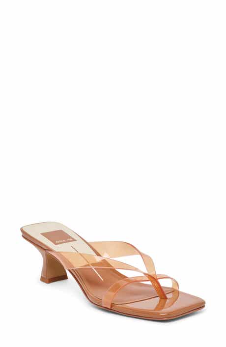 Brevel Vinyl Translucent Strap Sandal