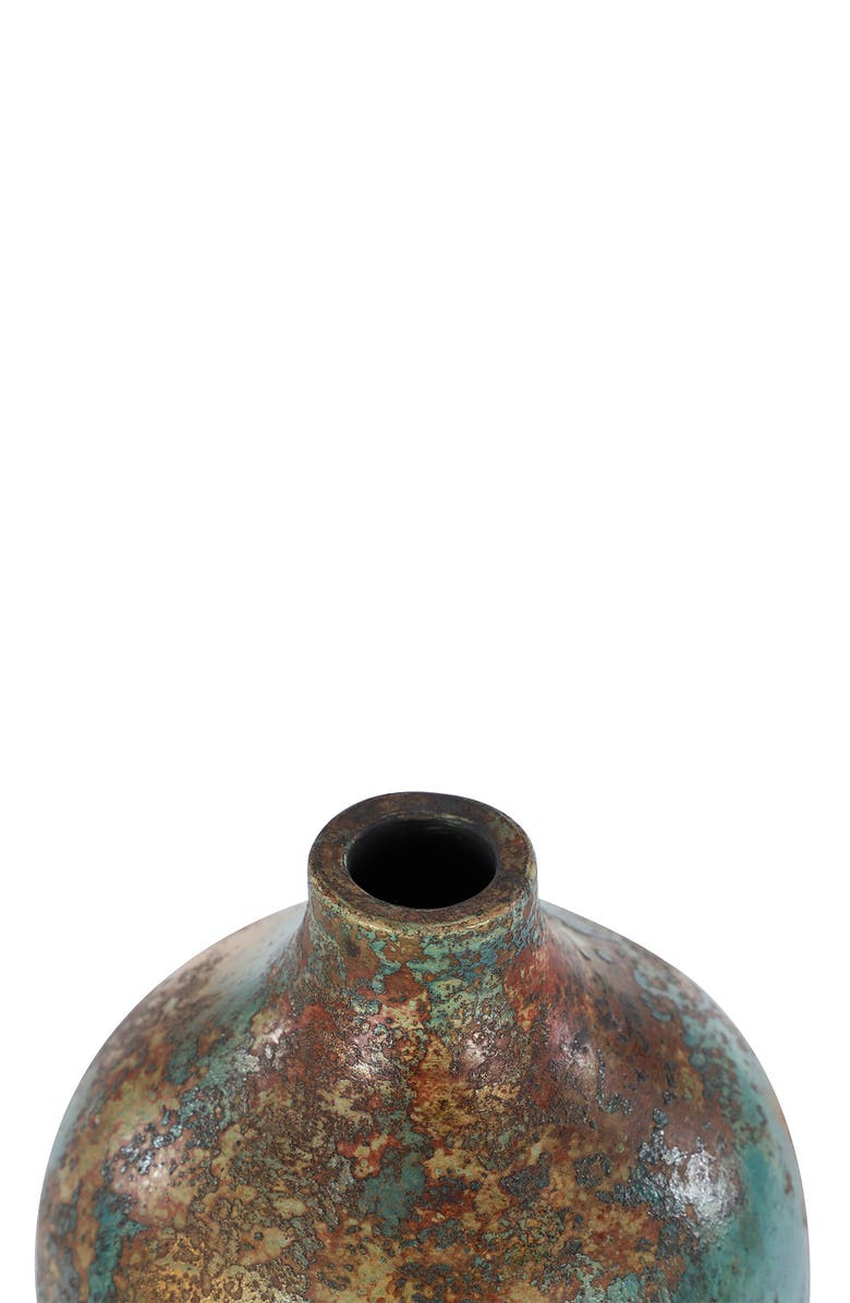 SONOMA SAGE HOME Blue Ceramic Distressed Vase, Alternate, color, 