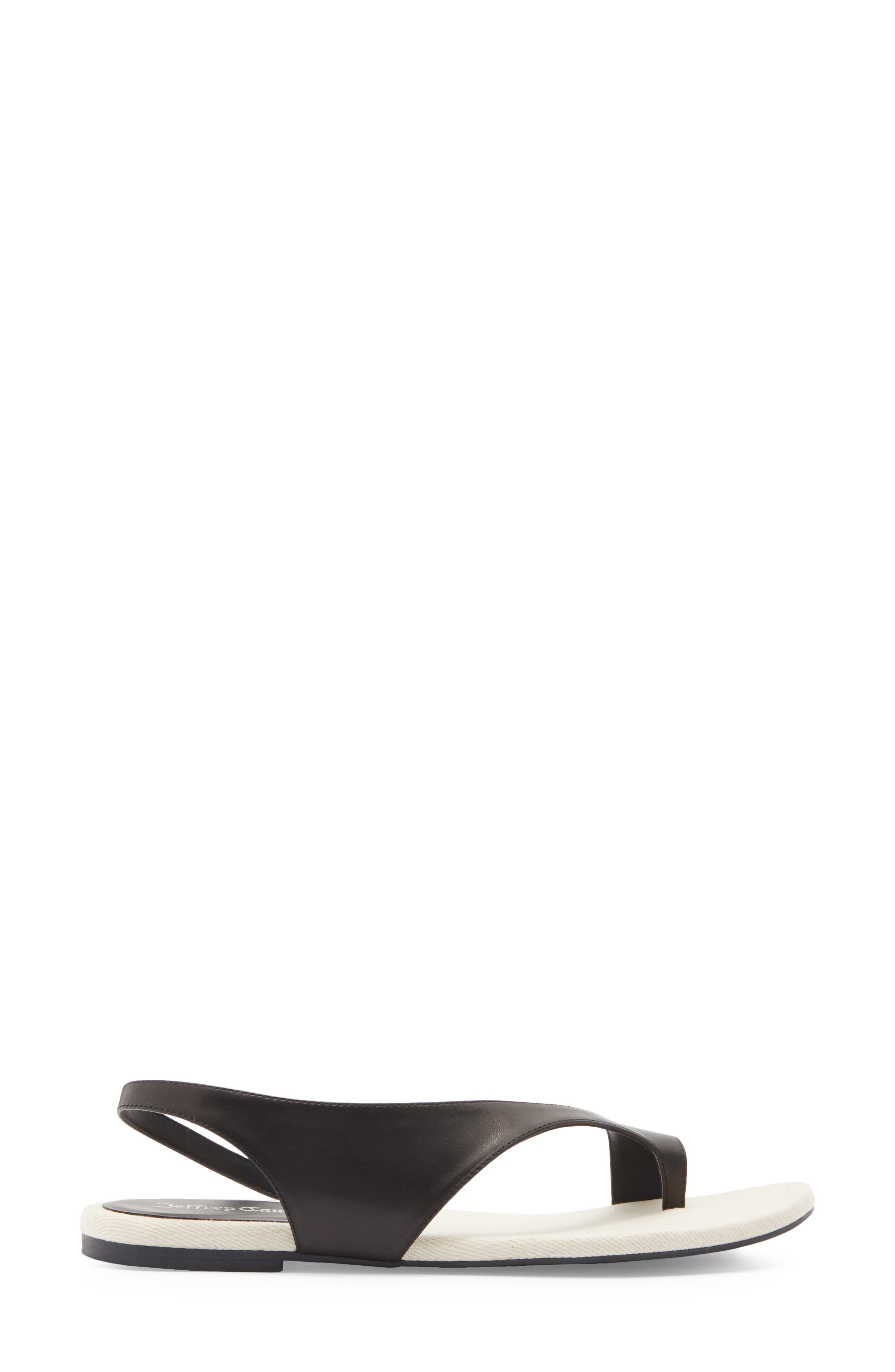Jeffrey Campbell Sweetwater Slingback Sandal, Alternate, color, Black Cream Combo