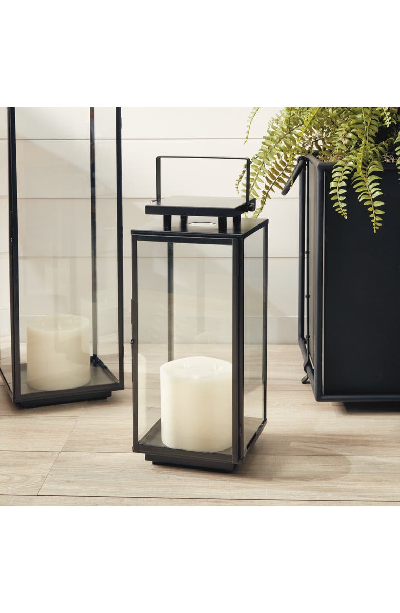 Napa Home & Garden Alden Lantern, Alternate, color, Black